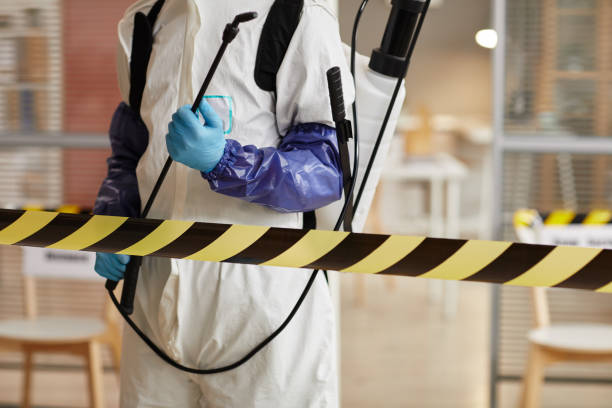Professional Biohazard Cleanup technician working in Kilauea, HI